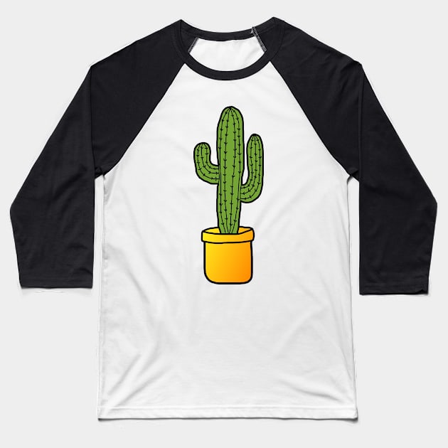 Saguaro Baseball T-Shirt by Lil-Salt